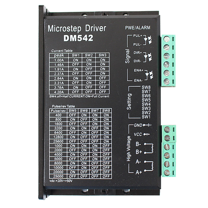 DSP數(shù)字式57 86步進(jìn)電機(jī)驅(qū)動器 128細(xì)分替代M542
